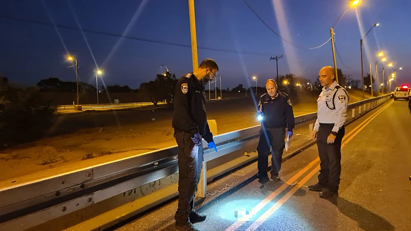 זירת ניסיון הרצח בנגב