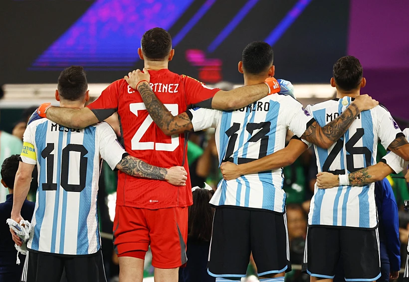 ארגנטינה לפני המשחק מול אוסטרליה