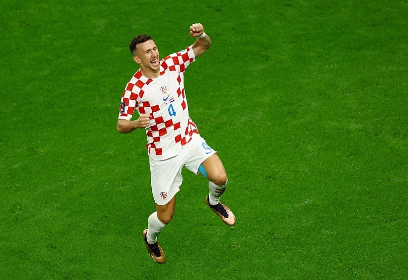 איבן פרישיץ' חוגג שוויון מול יפן מונדיאל 2022 בקטר