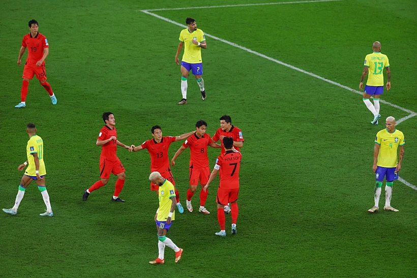 ברזיל, דרום קוריאה, קטר, מונדיאל 2022, שמינית גמר