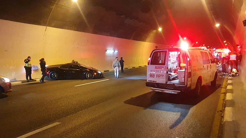 זירת הירי בכביש 6