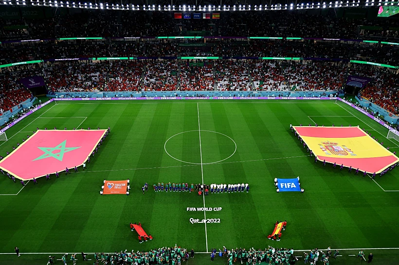 ספרד נגד מרוקו מונדיאל 2022 בקטר
