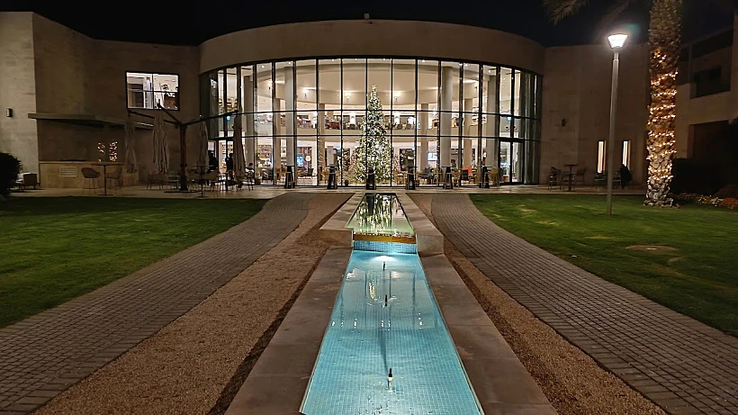 חנוכריסמס במלון מגדלה. צילום: ענבל ז''ק