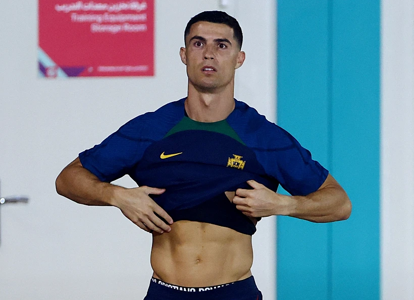 כריסטיאנו רונאלדו. לא יפתח מול שוויץ מונדיאל 2022 בקטר