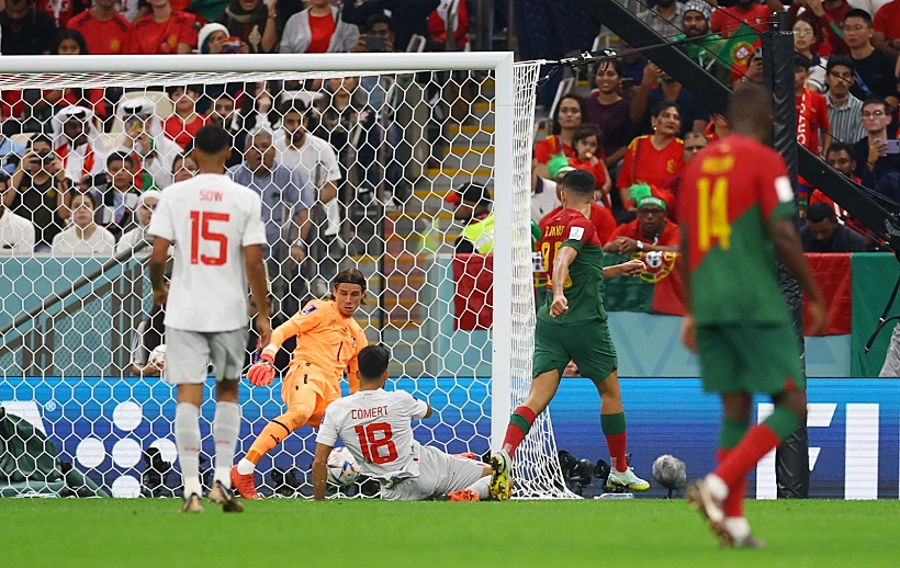 פורטוגל כובשת שער שלישי בשמינית הגמר מונדיאל 2022 בקטר