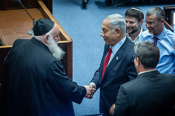 נתניהו וגולדקנופף