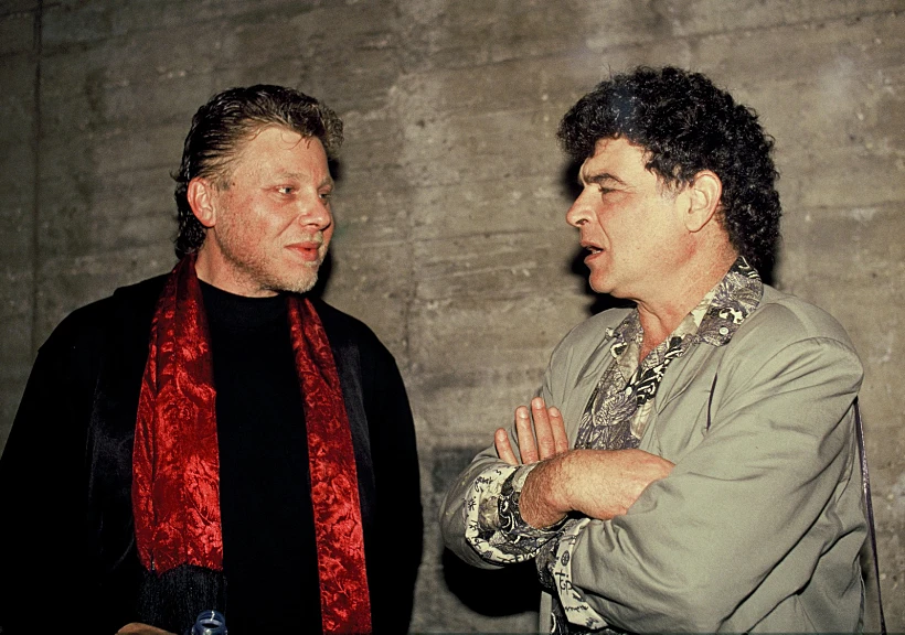 יצחק קלפטר ומאיר אריאל