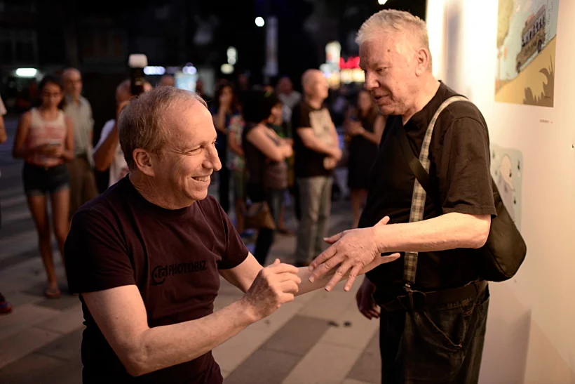 יצחק קלפטר ודני סנדרסון, 2013