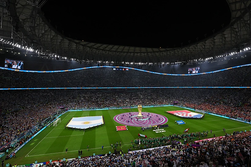 טקס הפתיחה בין ארגנטינה לקרואטיה מונדיאל 2022 בקטר