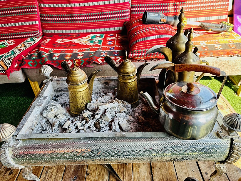 אירוח במאהל בדואי. צילום: איריס סביניק קרסו