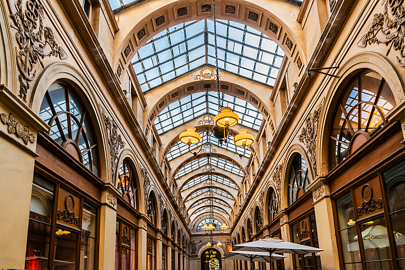 Paris,,france, ,march,8,,2015:,interior,of,galerie,vivienne