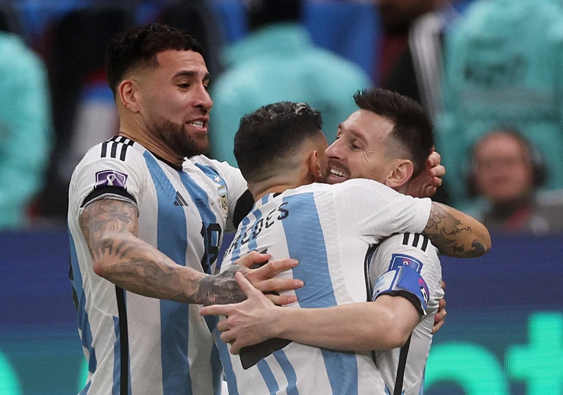 ארגנטינה עולה ליתרון מול צרפת