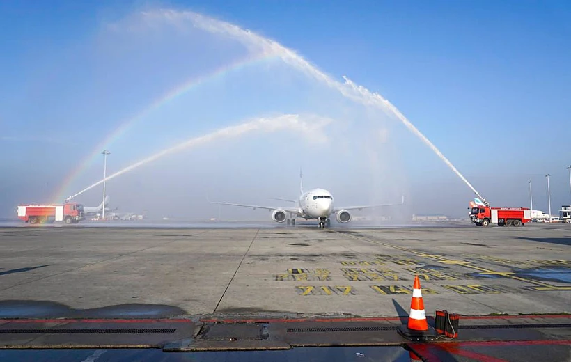 טקס חגיגי לפתיחת עונת החורף בשדה התעופה בבולגריה. תמונות באדיבות: שדה התעופה סופיה