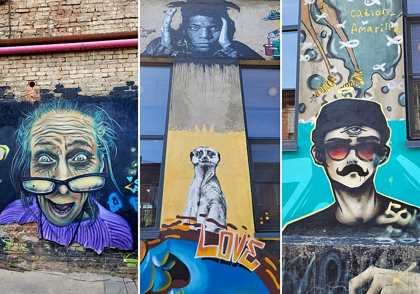 מתחם פבריקה מקרוב. טביליסי