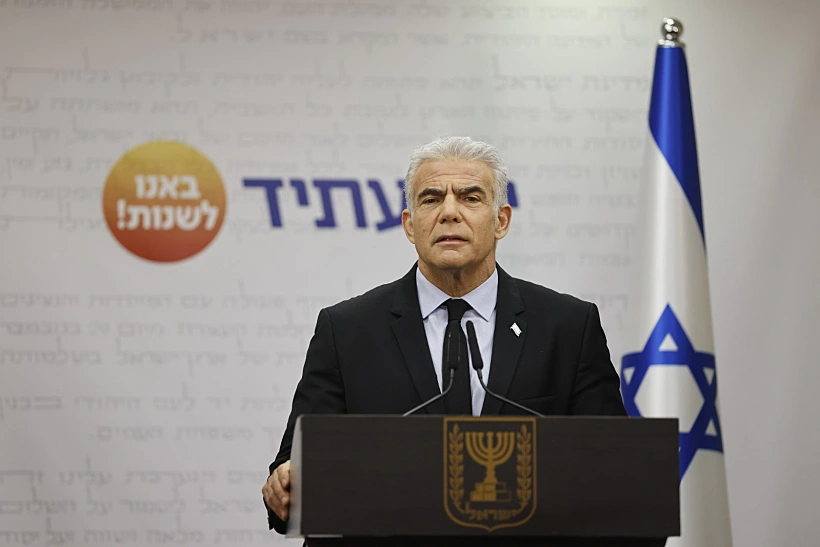 רה''מ יאיר לפיד בישיבת סיעת יש עתיד