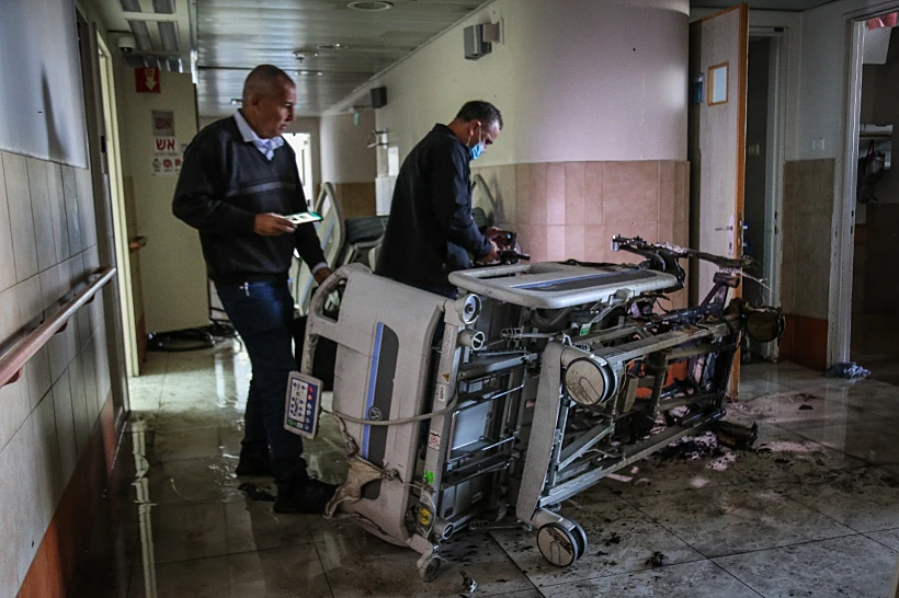 השירפה בבית החולים סורוקה