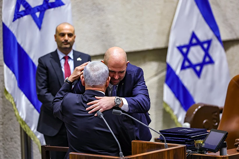 אמיר אוחנה ובנימין נתניהו