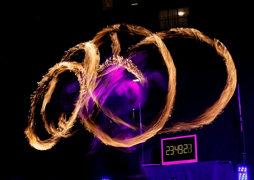 מופע מיוחד לקראת השנה החדשה בטוקיו, יפן