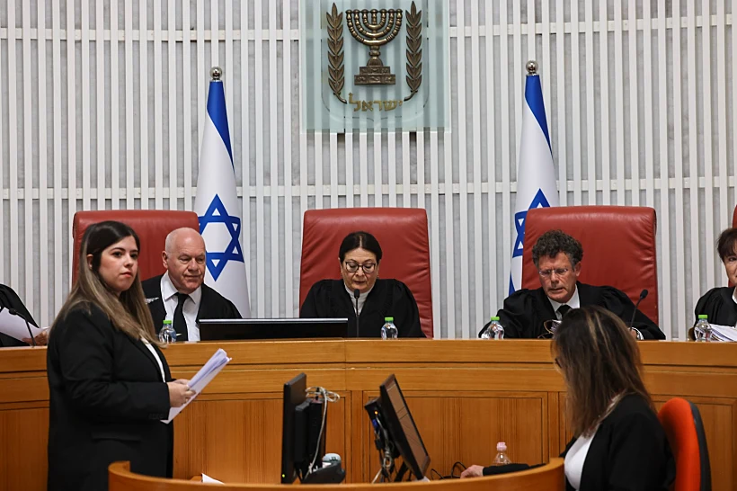 נשיאת בית המשפט העליון אסתר חיות בדיון בג"ץ דרעי