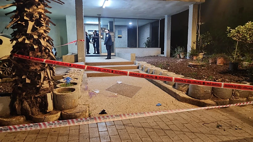 זירת רצח בן ה-15 בראשון לציון