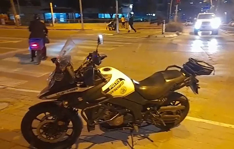 אופנוע משטרתי בבני ברק שדרס ילד בן 10