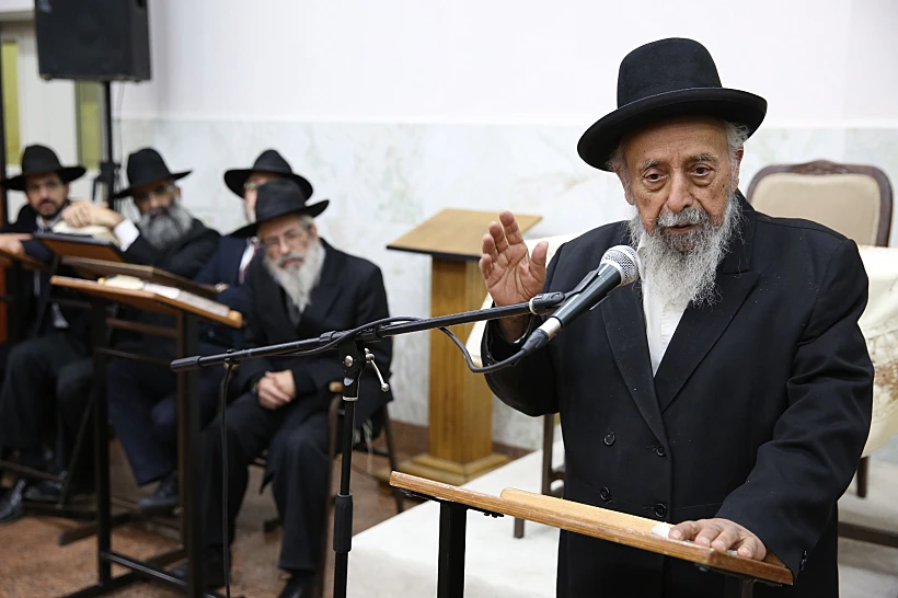 הרב שמעון בעדני, נשיא מועצת חכמי התורה של ש''ס