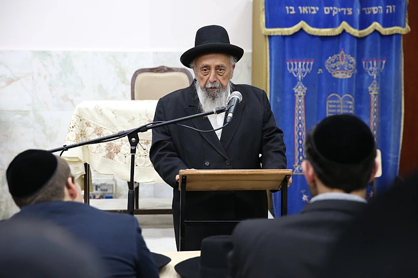 הרב שמעון בעדני, נשיא מועצת חכמי התורה של ש''ס