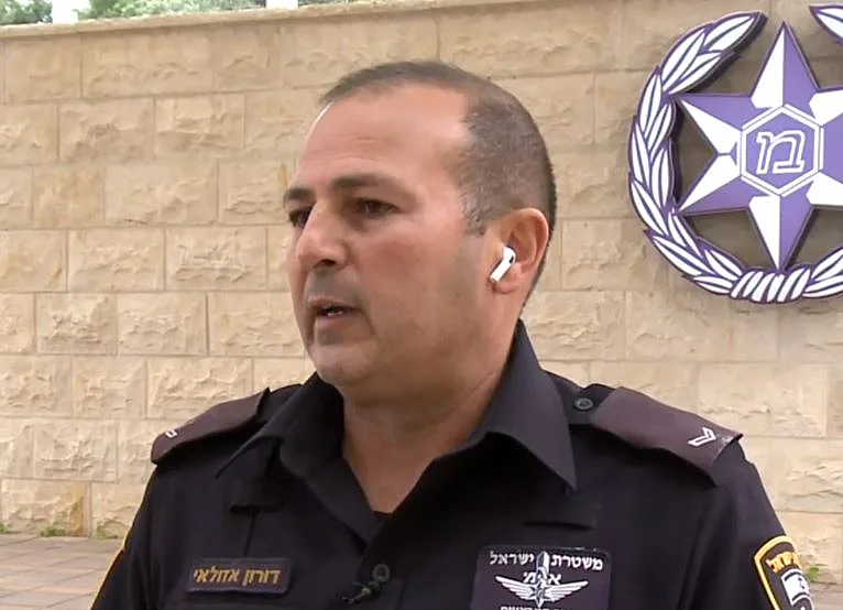 רס''ר דורון אזולאי, השוטר שעצר את החשודים בניסיון החיסול