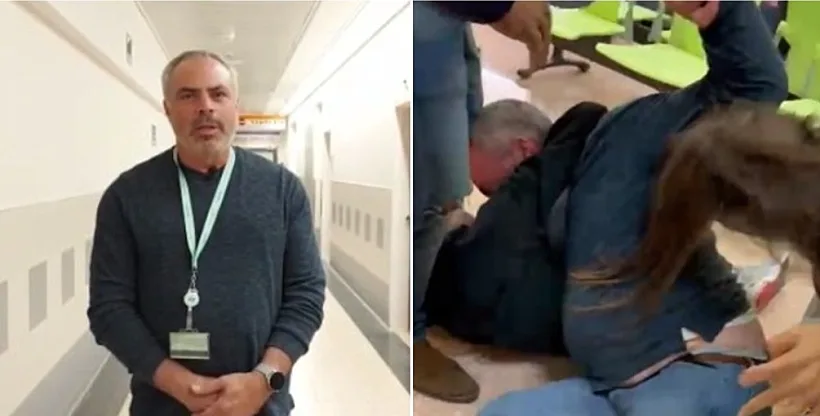 הרופא שהותקף בסורוקה ותיעוד התקיפה