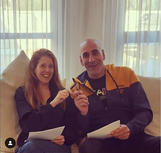 קובי מימון ואשתו קרן