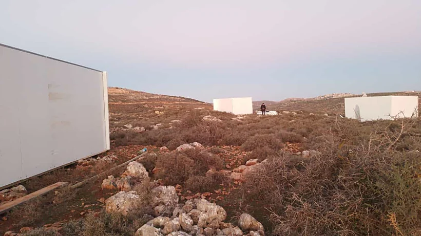 המאחז אור חיים בשומרון שהוקם לזכר הרב חיים דרוקמן