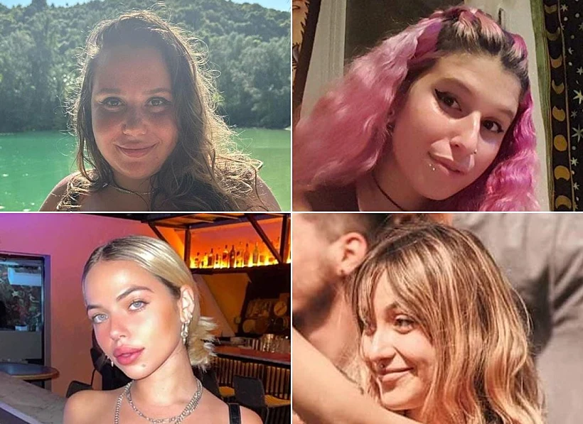 ארבעת החשודות בהברחת סמים דרך נתב''ג