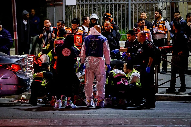 זירת הפיגוע בשכונת נווה יעקב בירושלים