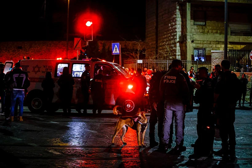 זירת הפיגוע בירושלים