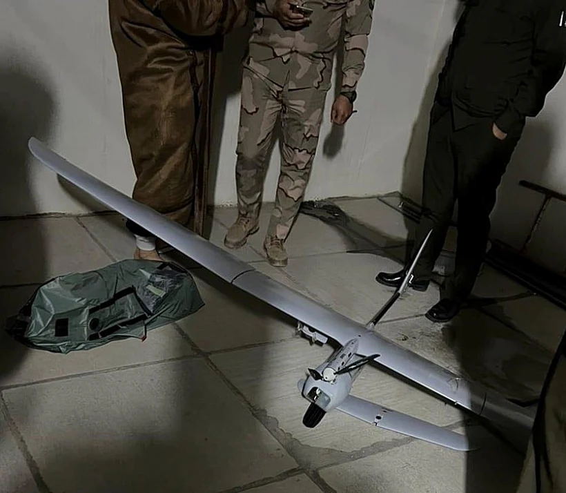 המזל''ט שמדווח כי נפל על בניין מגורים בעיראק