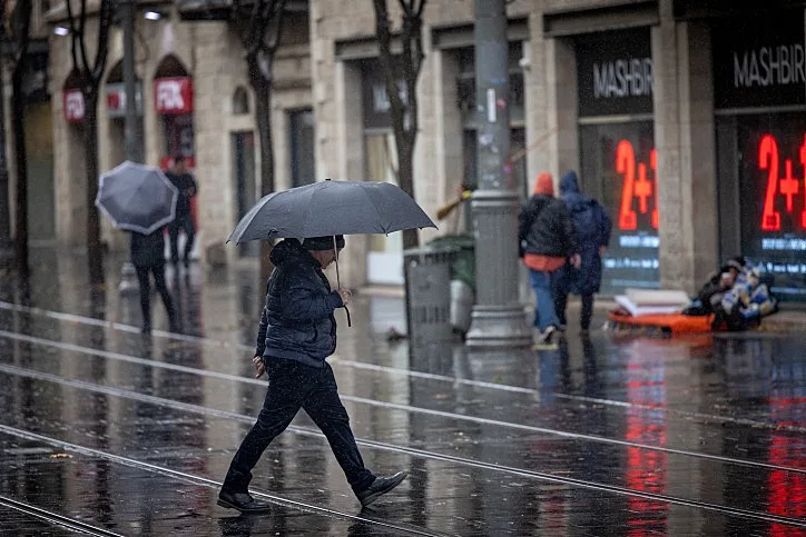 גשם בירושלים