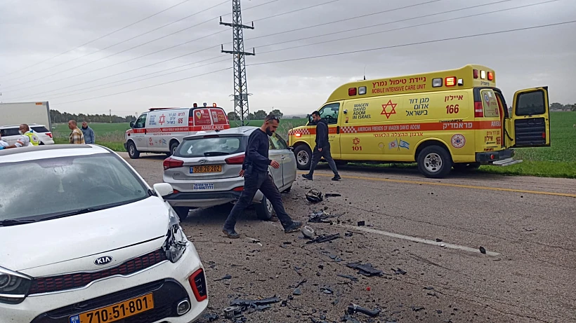 זירת התאונה