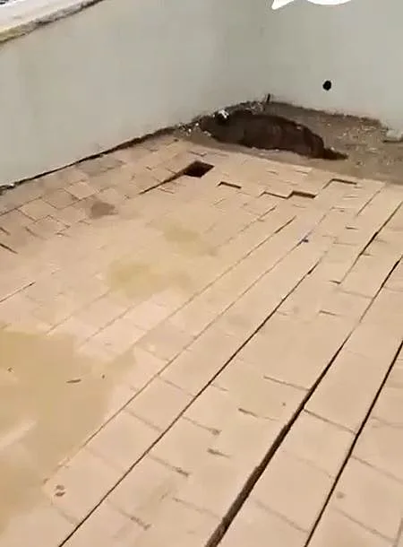 בולען נפער בגן ילדים בבית שמש