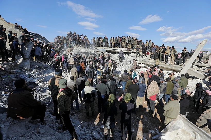 הריסות בסוריה