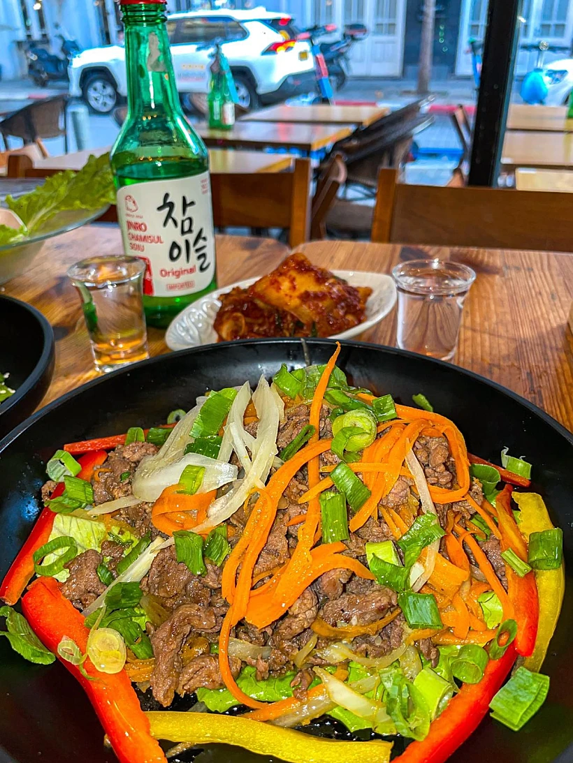 קימצ'י, מסעדה קוריאנית