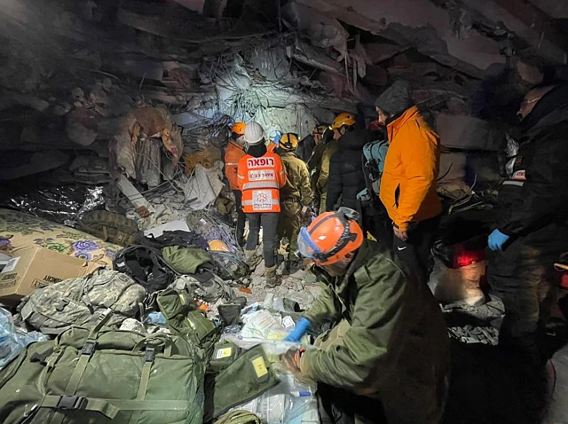 פעילות משלחת ''ענפי זית'' בטורקיה