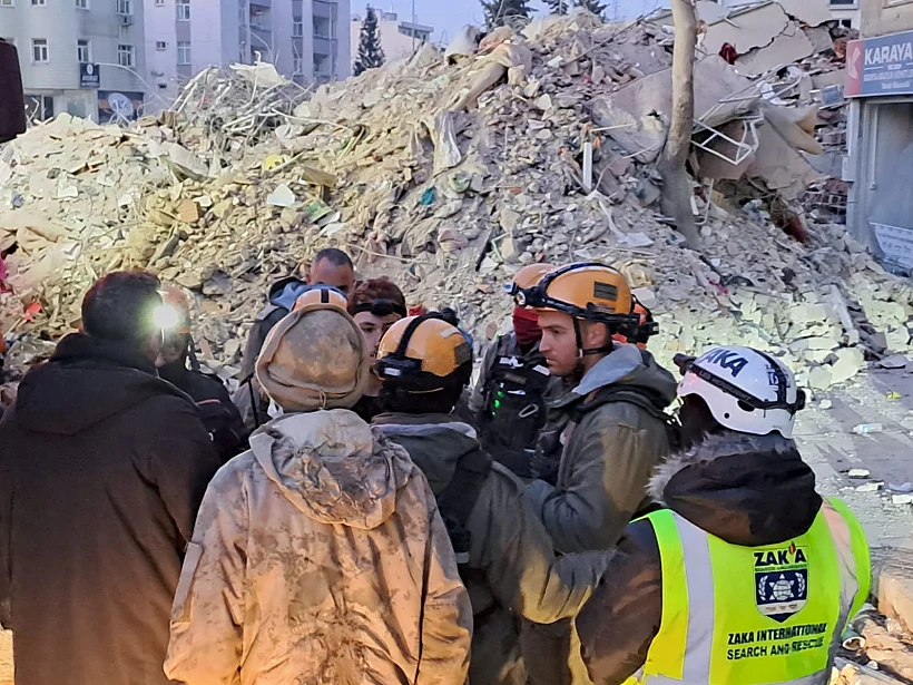 פעילות המשלחת הישראלית בטורקיה