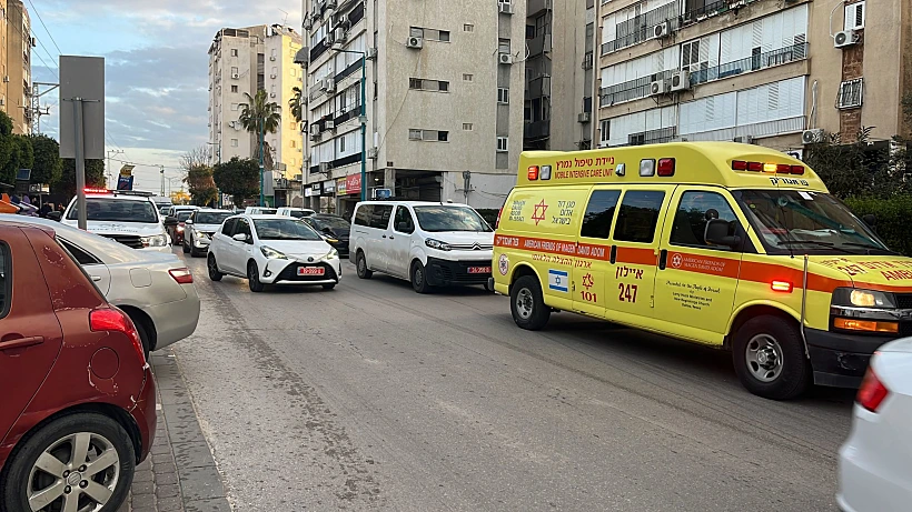 זירת הרצח בלוד