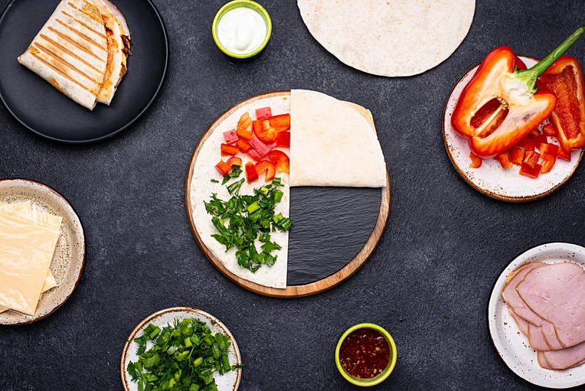 טוסט טורטיה