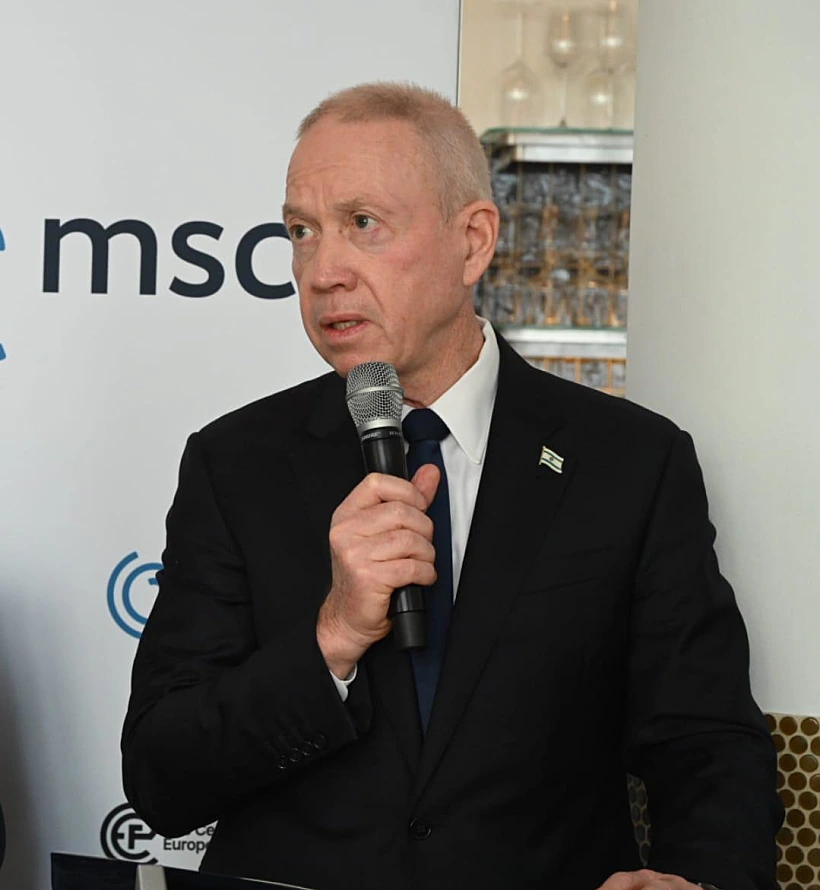 שר הביטחון יואב גלנט בוועידת הביטחון במינכן