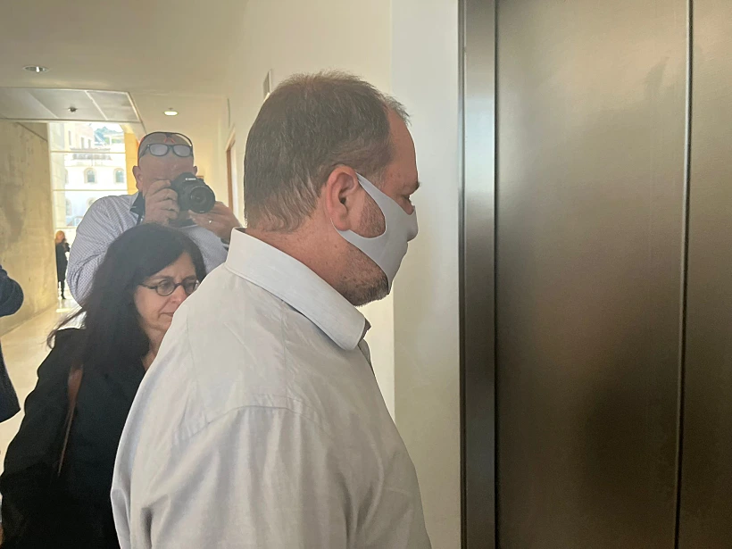 ד''ר עידן קוסובסקי, פסיכולוג הילדים שהורשע בעבירות מין בקטינים, בעת מתן גזר דינו