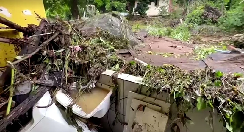 נזקי ההצפות בברזיל