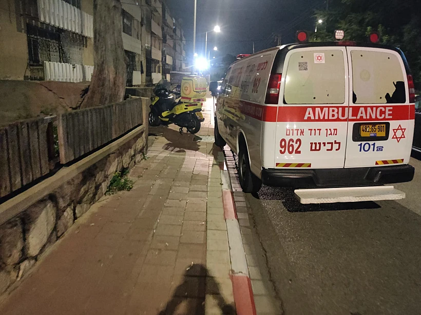 זירת הרצח באשדוד