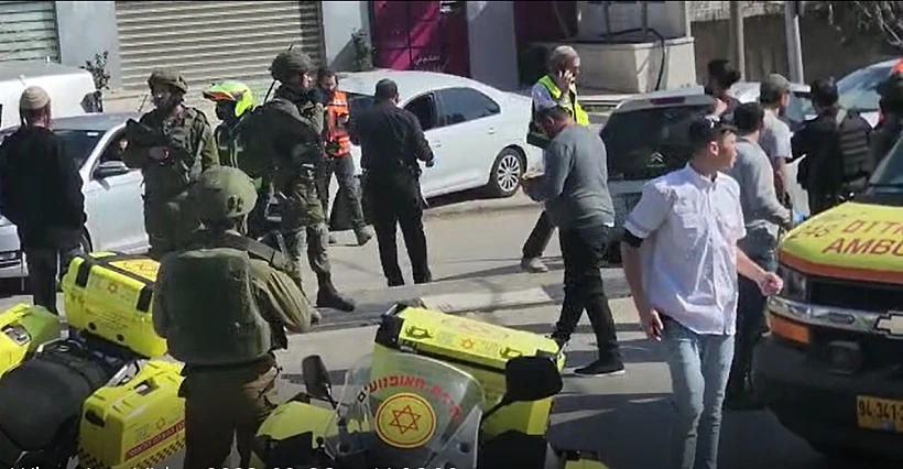 זירת הירי בחווארה