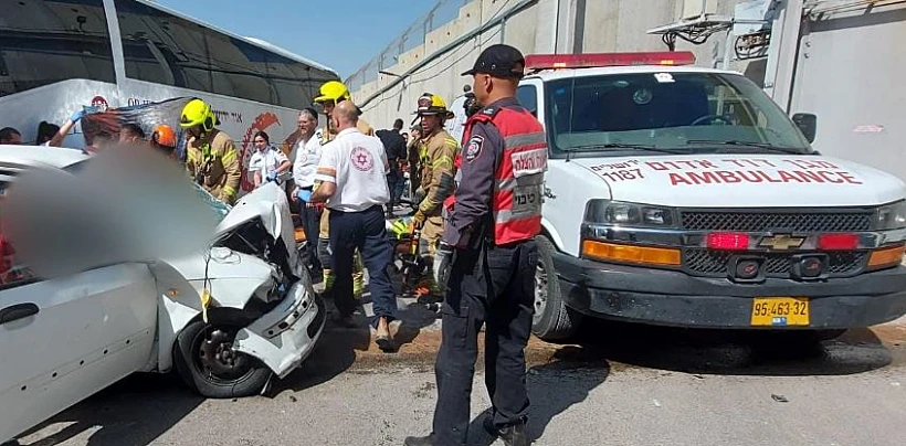 זירת התאונה